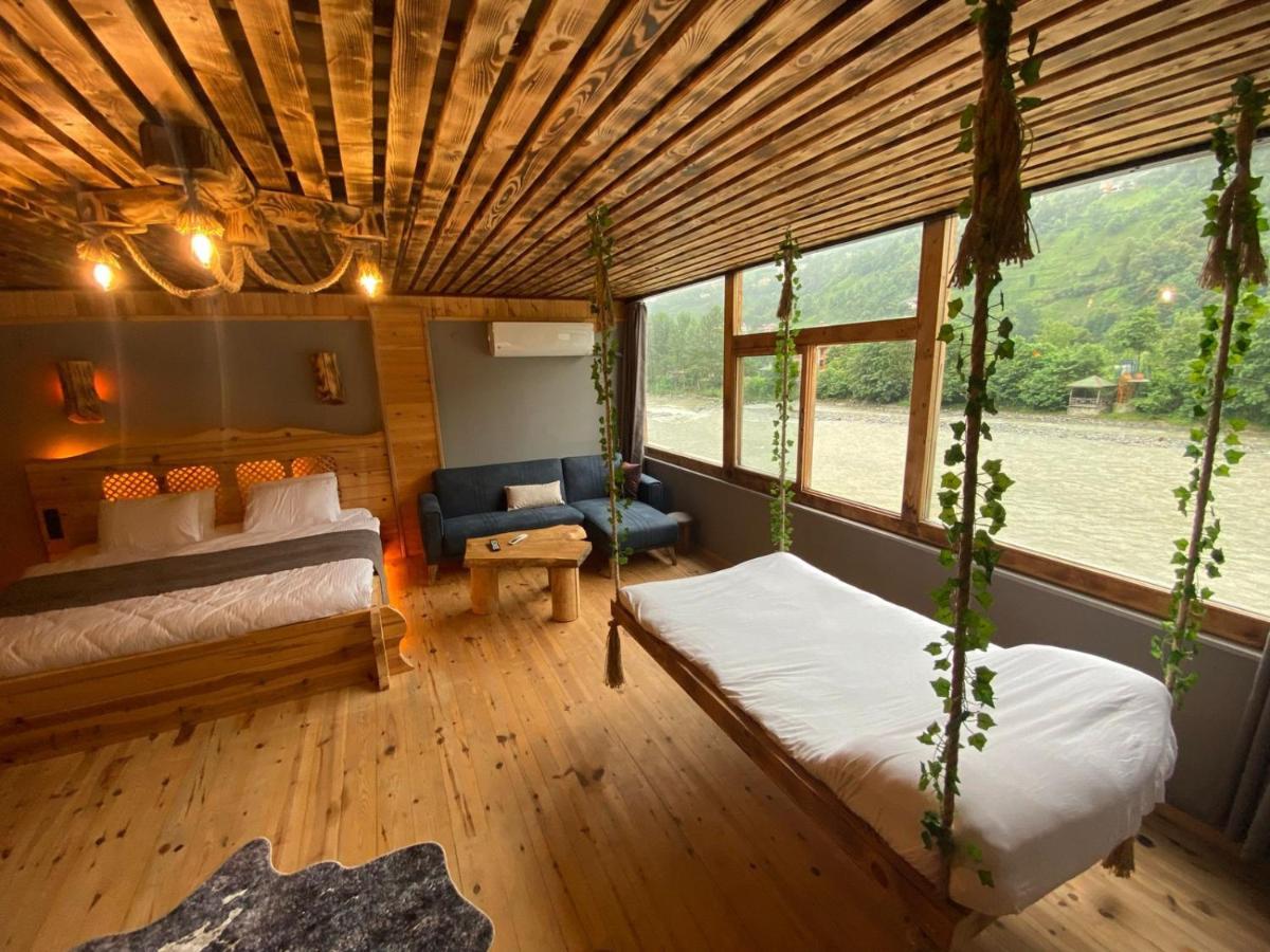 Heaven Vip Wooden Palace Bed and Breakfast Ardeşen Exterior foto